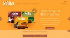 Desktop Screenshot of kallo.com